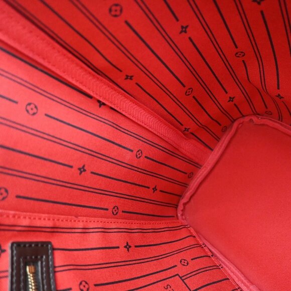 LOUIS VUITTON Neverfull MM Shoulder Bag Damier Ebene BN U.S.A. N51105 40KB322 - Picture 13 of 16